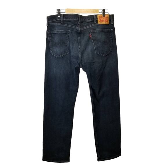 Mens Levi's Jeans 38 x 34 505 Jeans Dark Wash - Picture 2 of 4